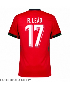Portugalia Rafael Leao #17 Tricou Fotbal Replică European 2024 Barbati Acasa